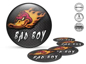 Wheel Emblems Custom Gravitational Pulse Core